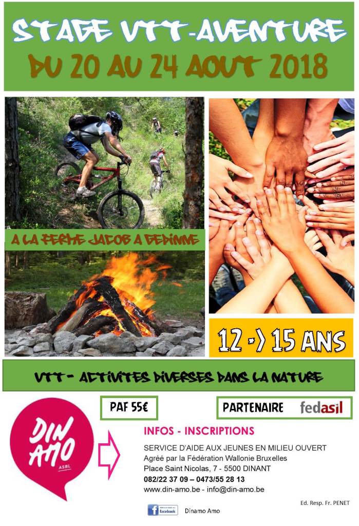 Affiche stage VTT-Aventure 2018