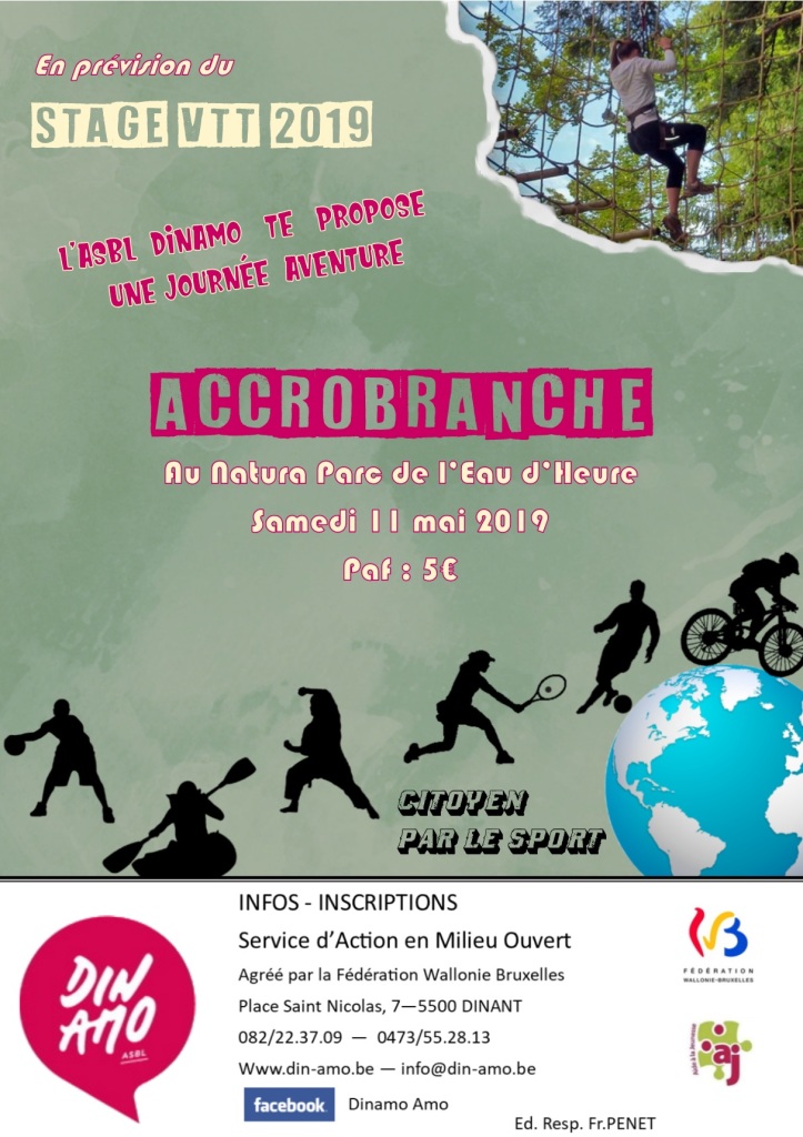 Affiche Accrobranche 11 05 2019