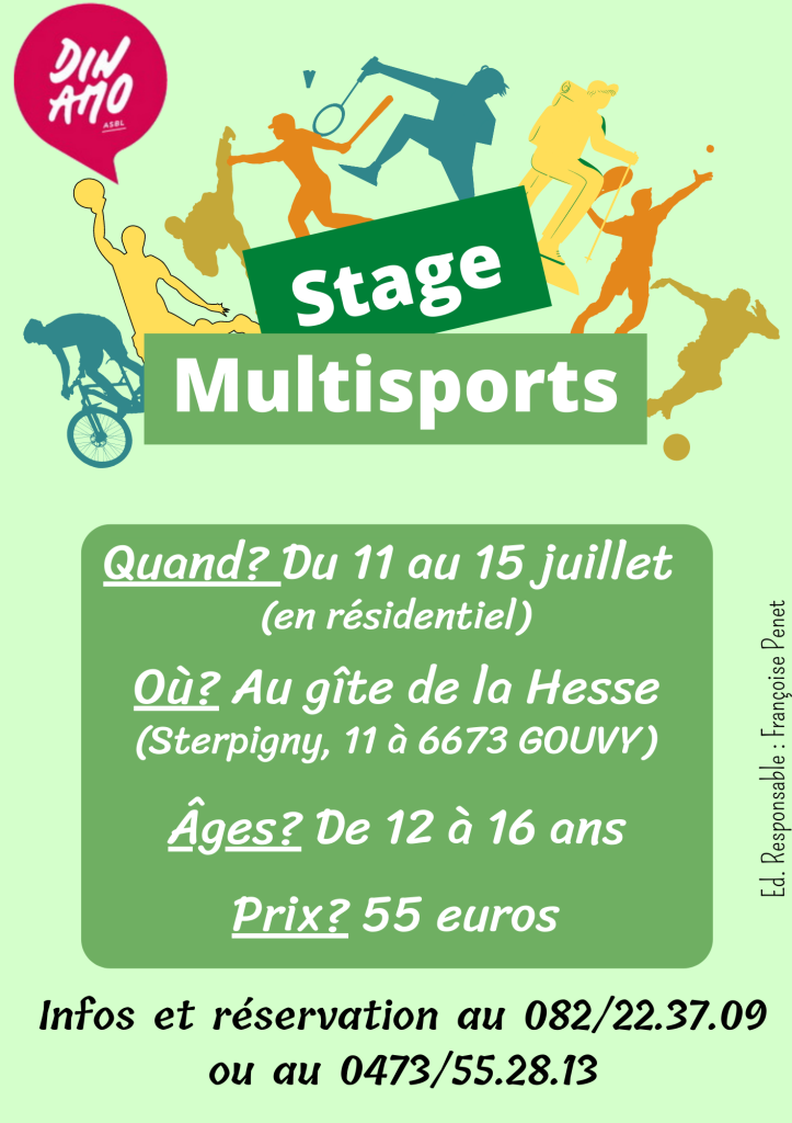Stage Multisports - Affiche