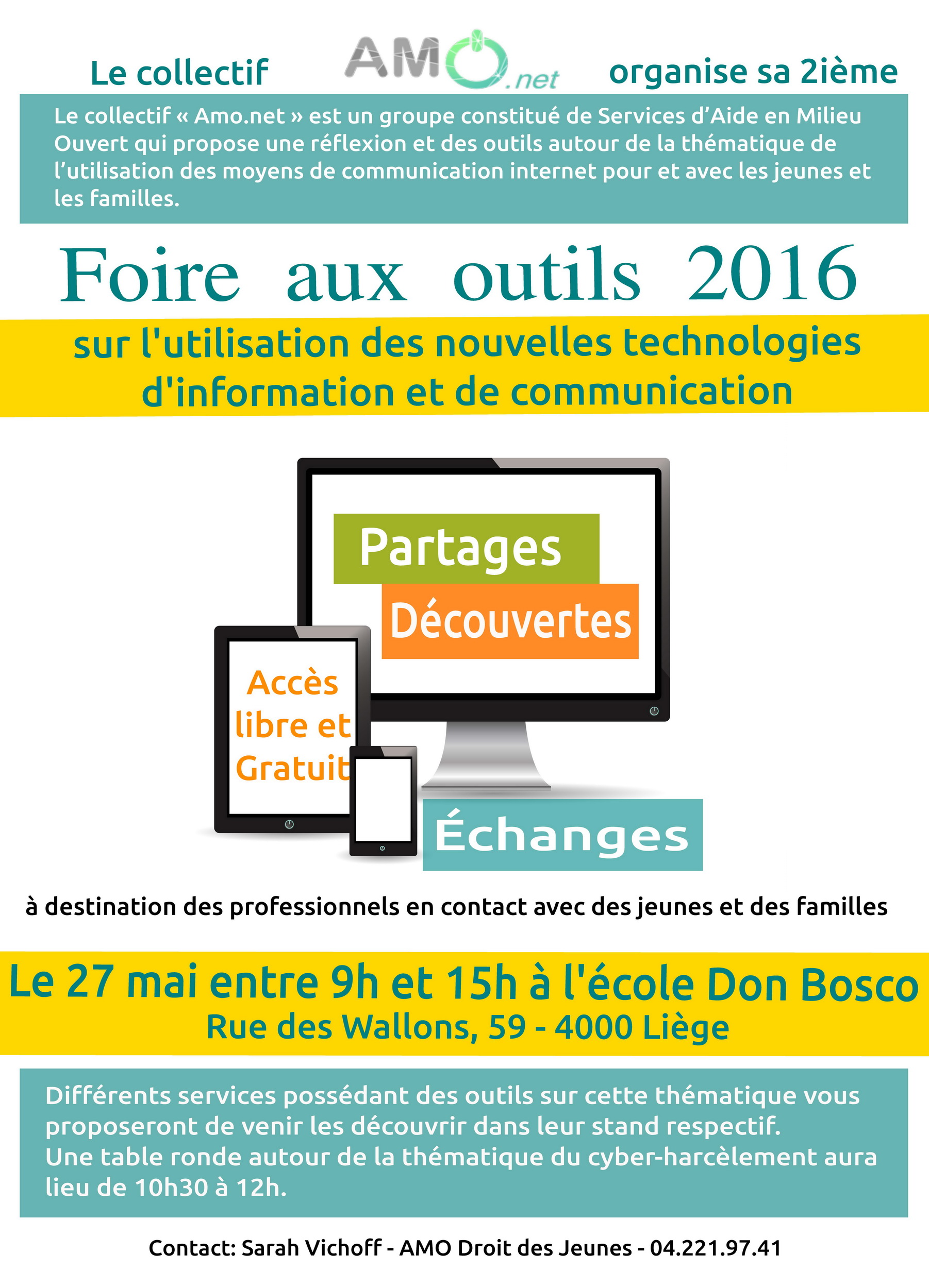 Lire la suite à propos de l’article 2ème Foire aux outils AMOnet